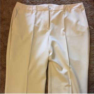 Cream Dress Slacks Boot Cut
